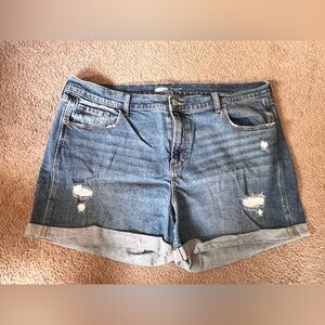Old Navy Light Blue Denim Jean Shorts